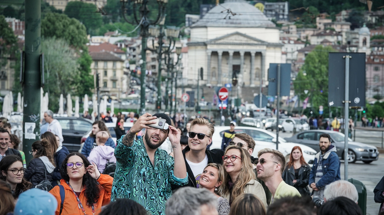 La città di Torino presa d'assalto per Eurovision