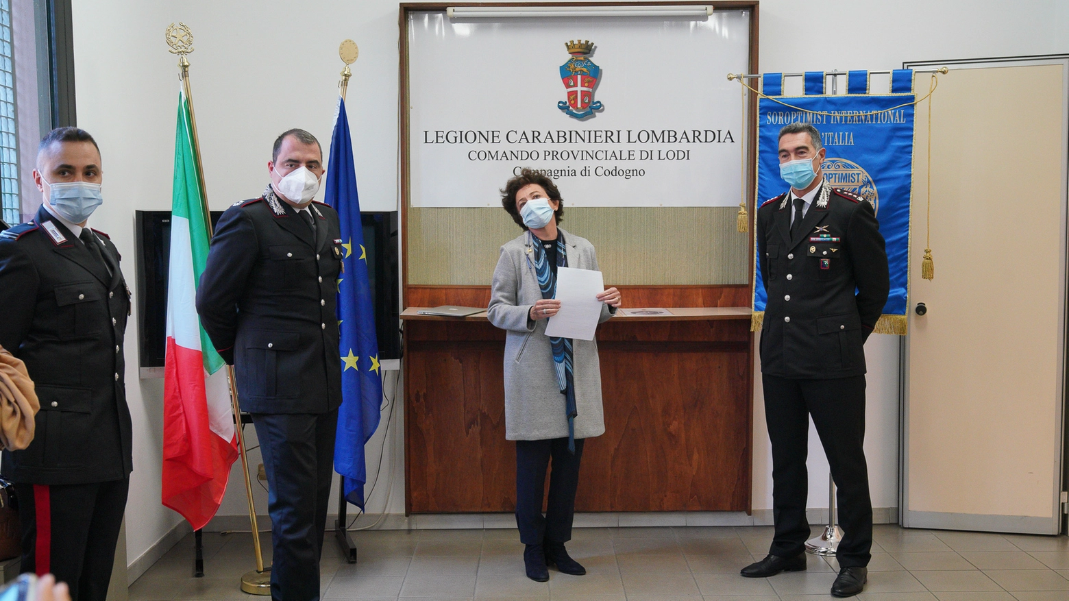L’Arma dei carabinieri di Lodi ha inaugurato la seconda stanza protetta della provincia