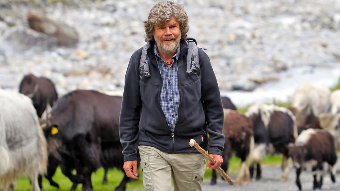 L'alpinista Reinhold Messner