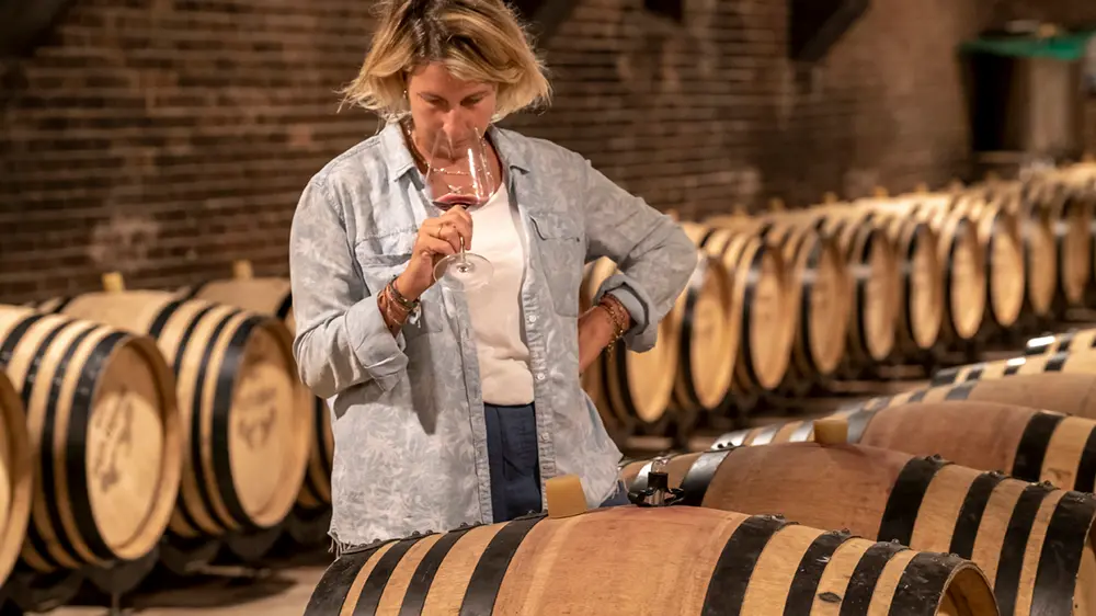 Francesca Seralvo, titolate di tenuta Mazzolino
