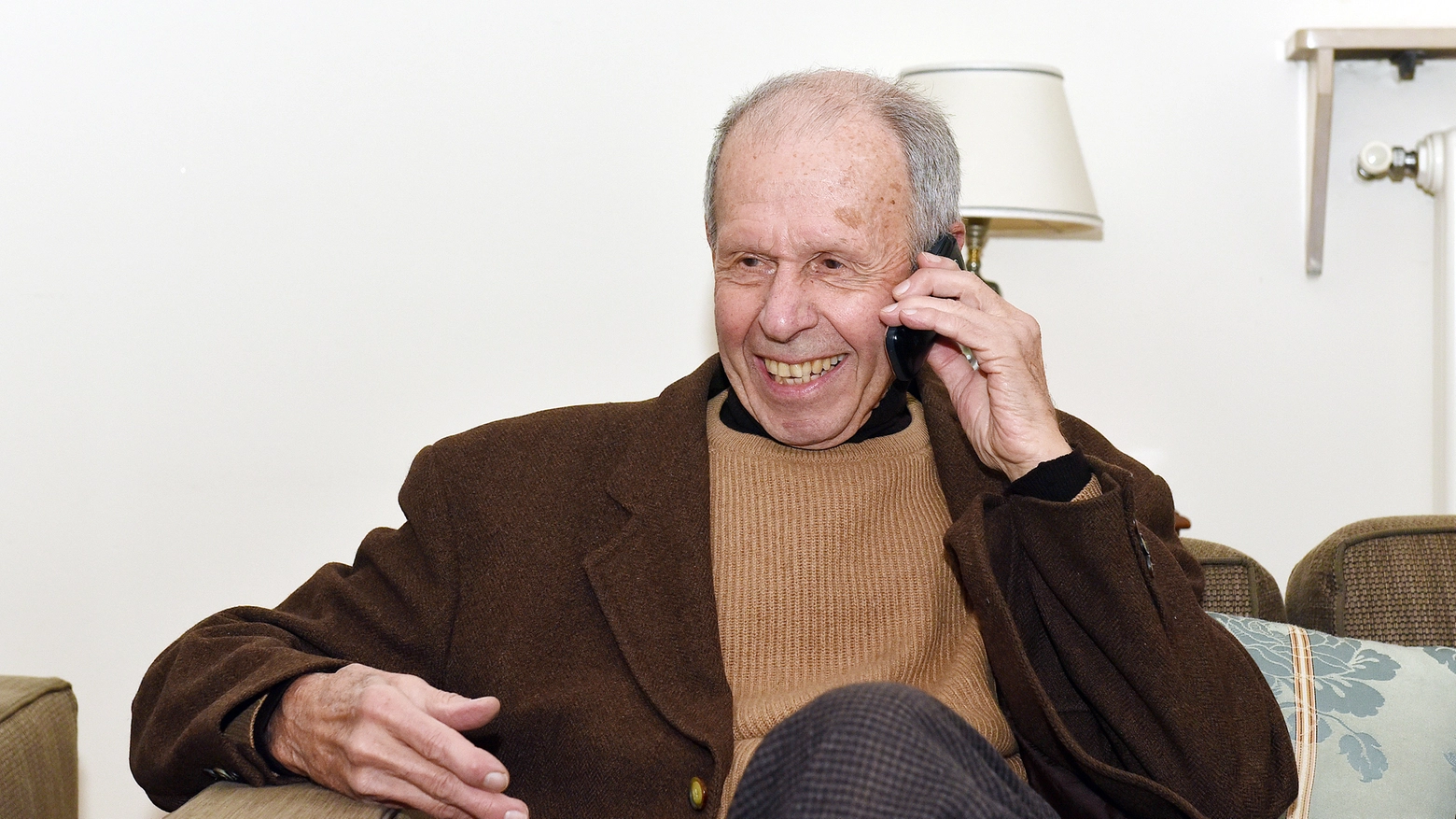 Il giornalista e scrittore Gianni Clerici (Foto Cusa)