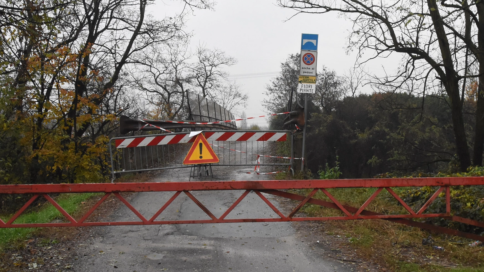 Ponte chiuso al traffico a Bovisio Masciago (Brianza)