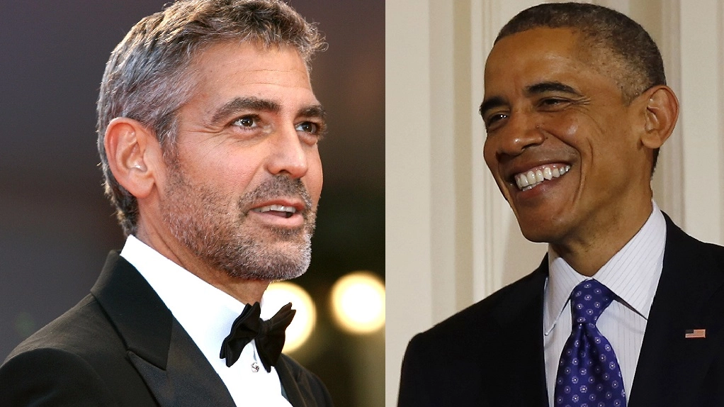 George Clooney e Barack Obama