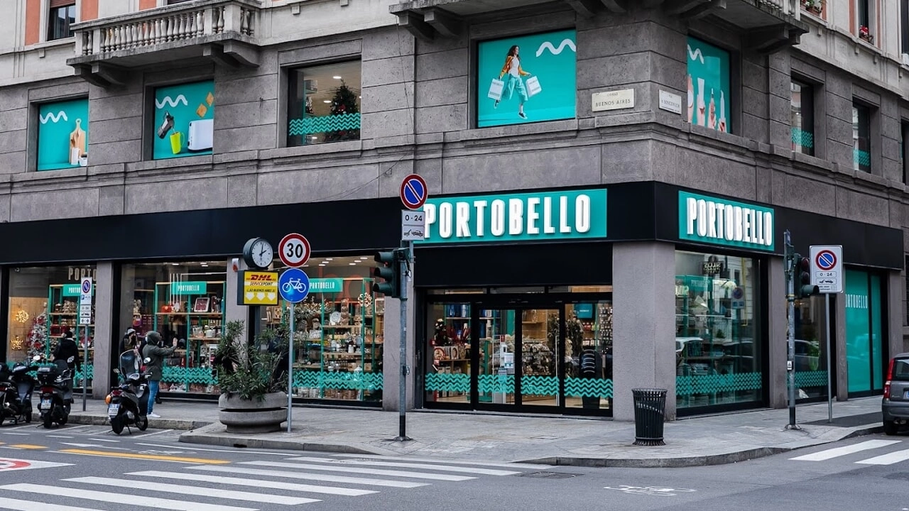 Il negozio di Portobello in corso Buenos Aires a Milano