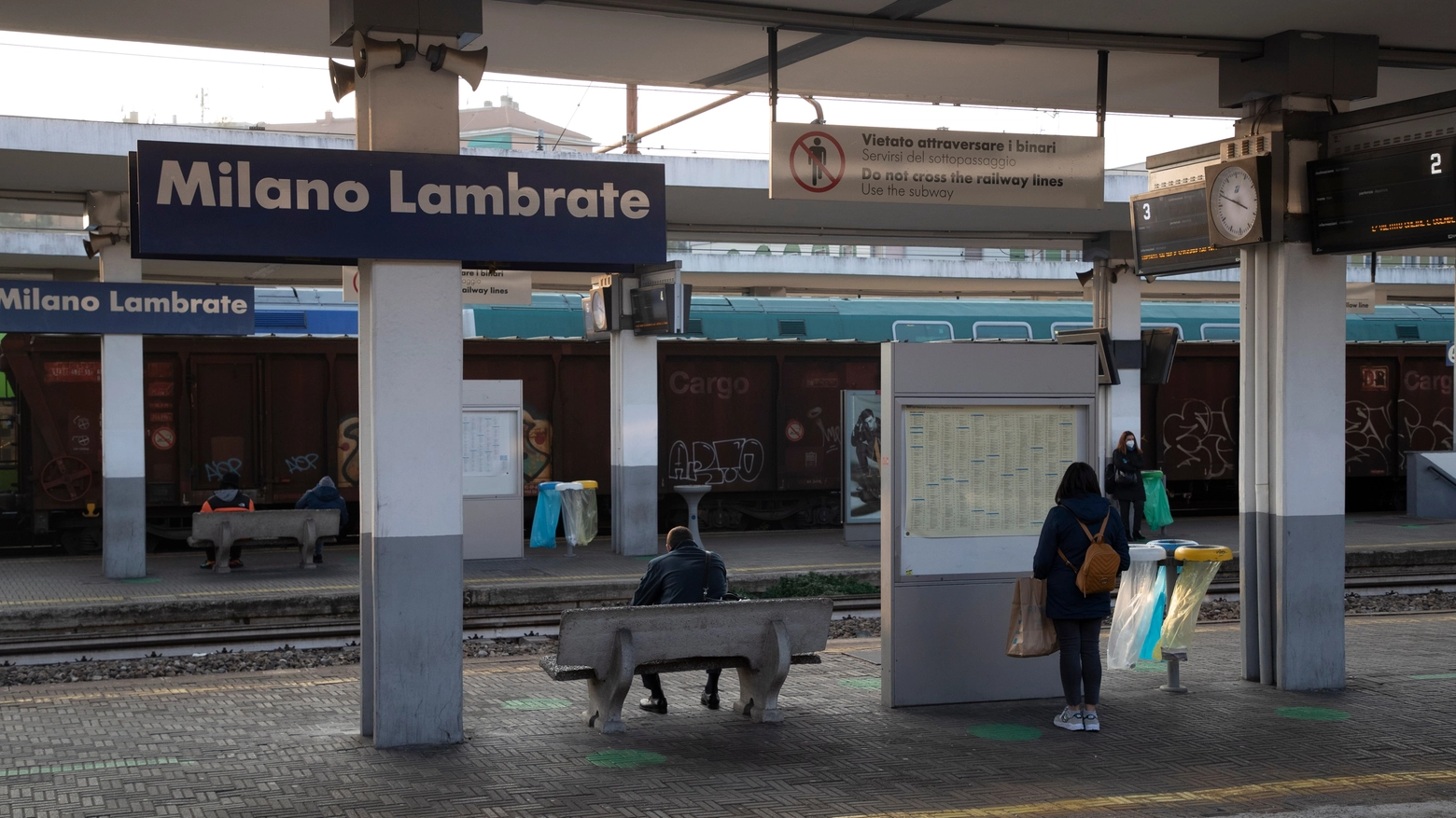 La stazione di Milano Lambrate