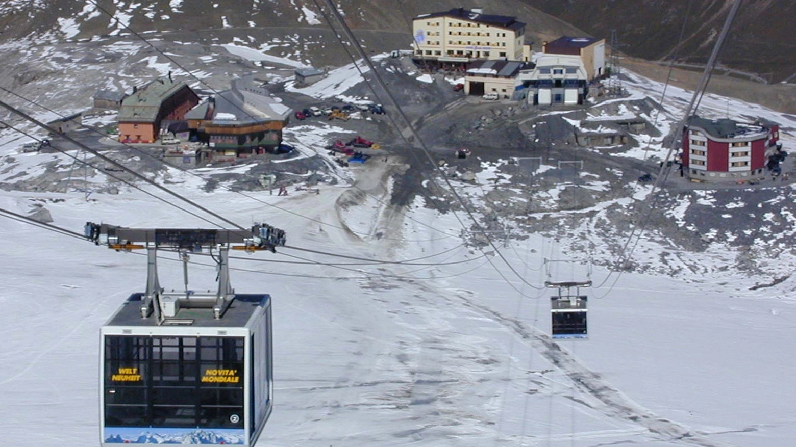 Gli impianti di risalita al passo dello Stelvio