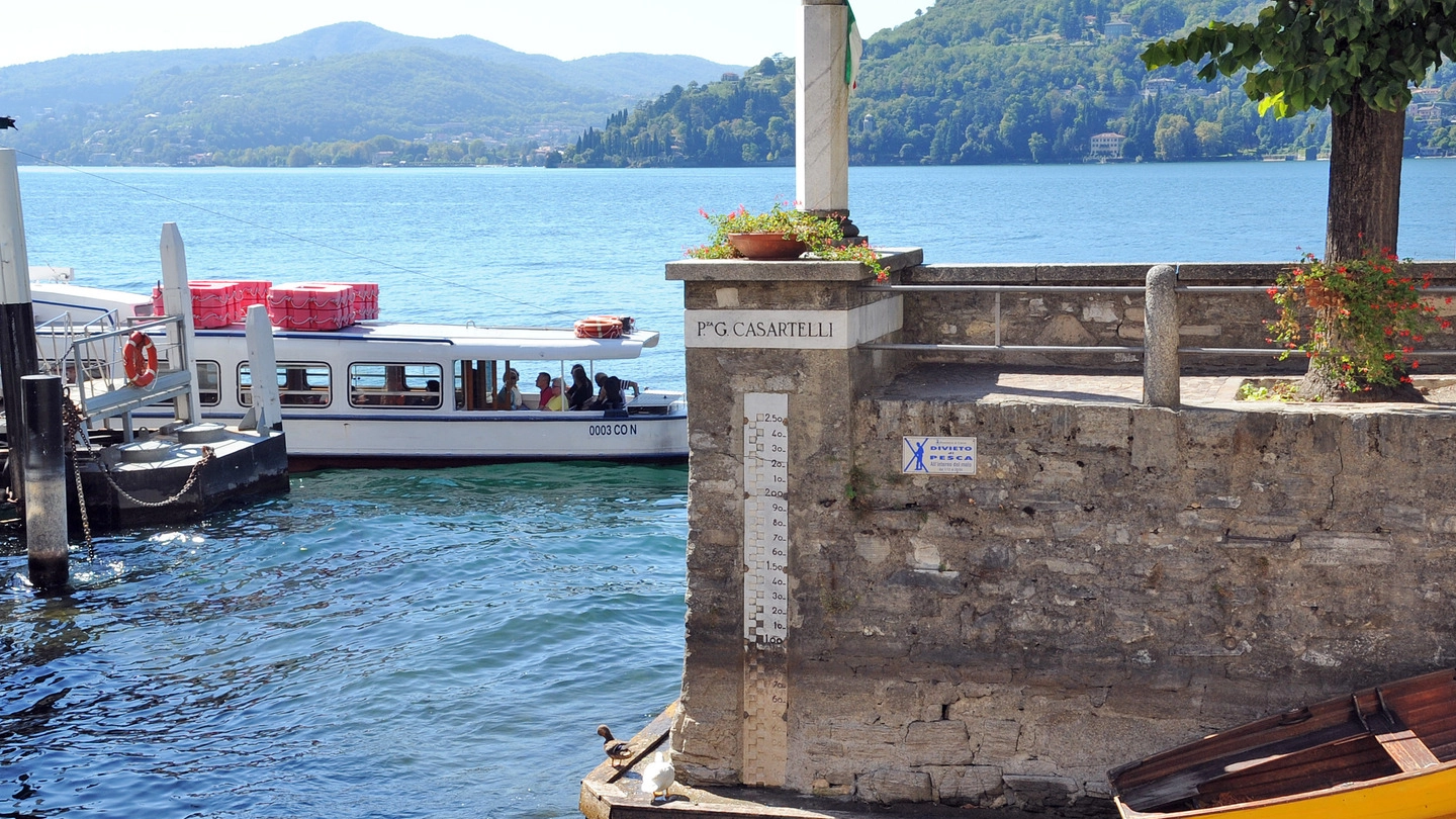 Torno, il porticciolo sul lago Torno, il porticciolo sul lago