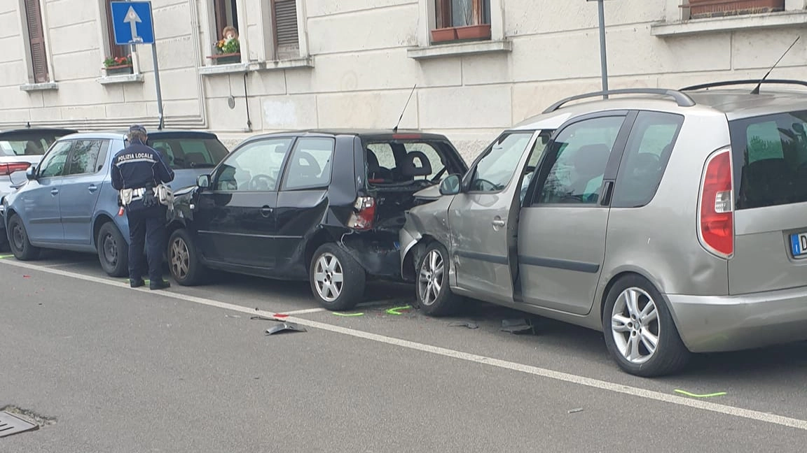 L'incidente in via Palermo