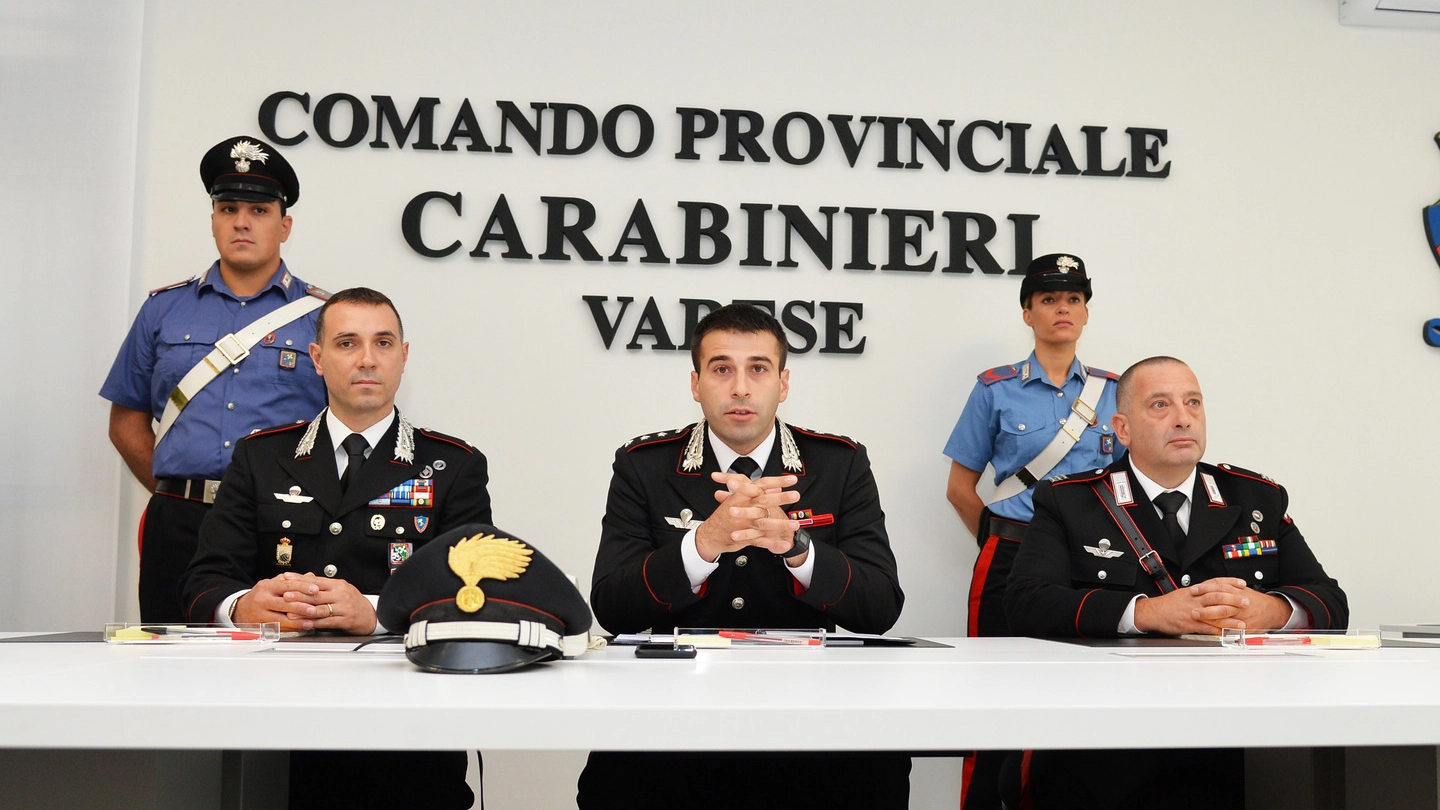 I carabinieri del comando provinciale di Varese