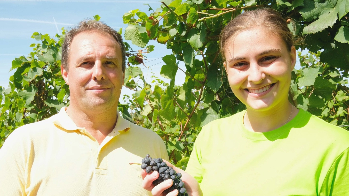 Claudio Faccoli e la figlia Francesca