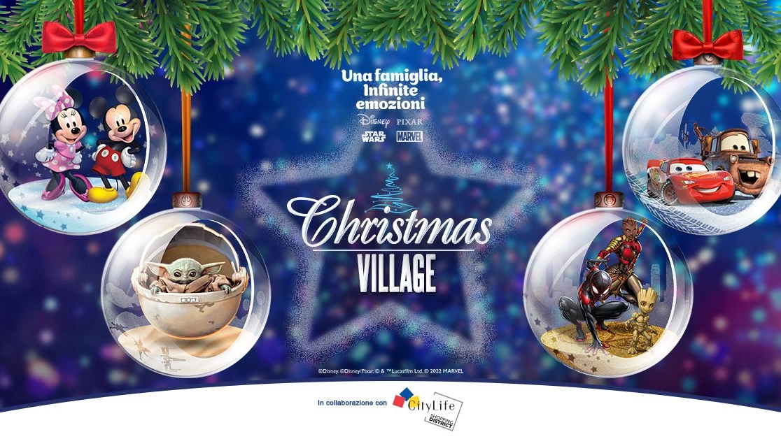 Christmas Village Disney