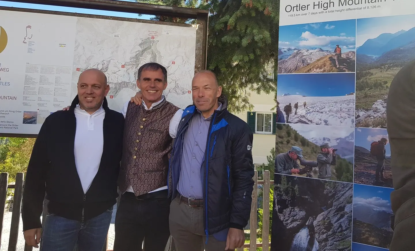 Lo Stelvio più spettacolare, inaugurata la nuova Alta Via dell’Ortles