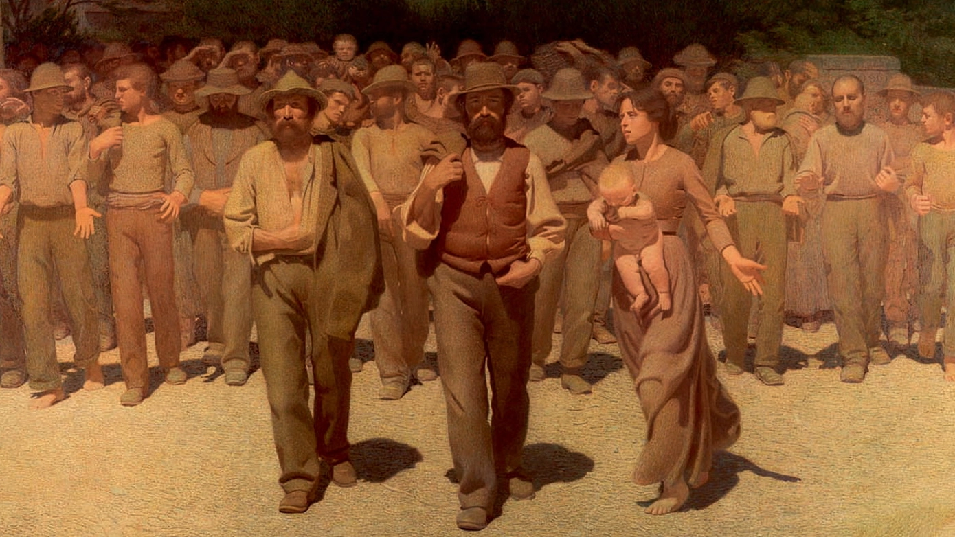 Il Quarto Stato, dipinto del 1901 di Pellizza da Volpedo