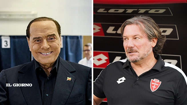 Silvio Berlusconi e Giovanni Stroppa