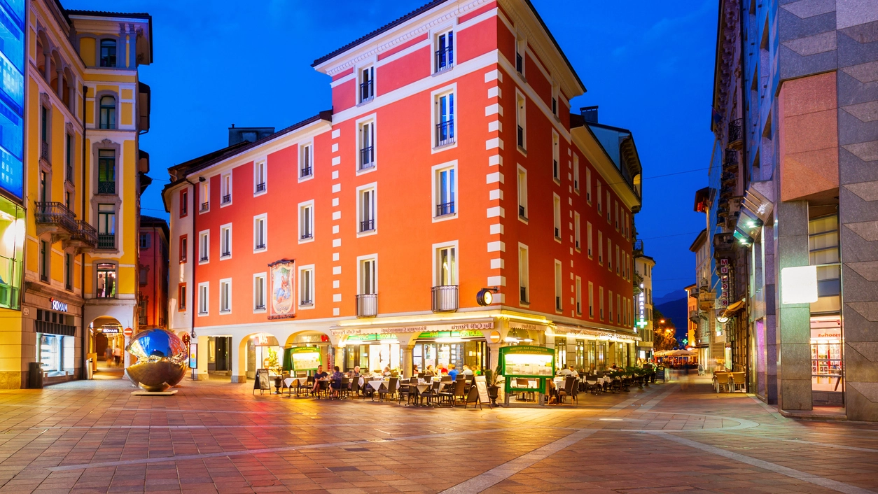 Il centro di Lugano Il centro di Lugano