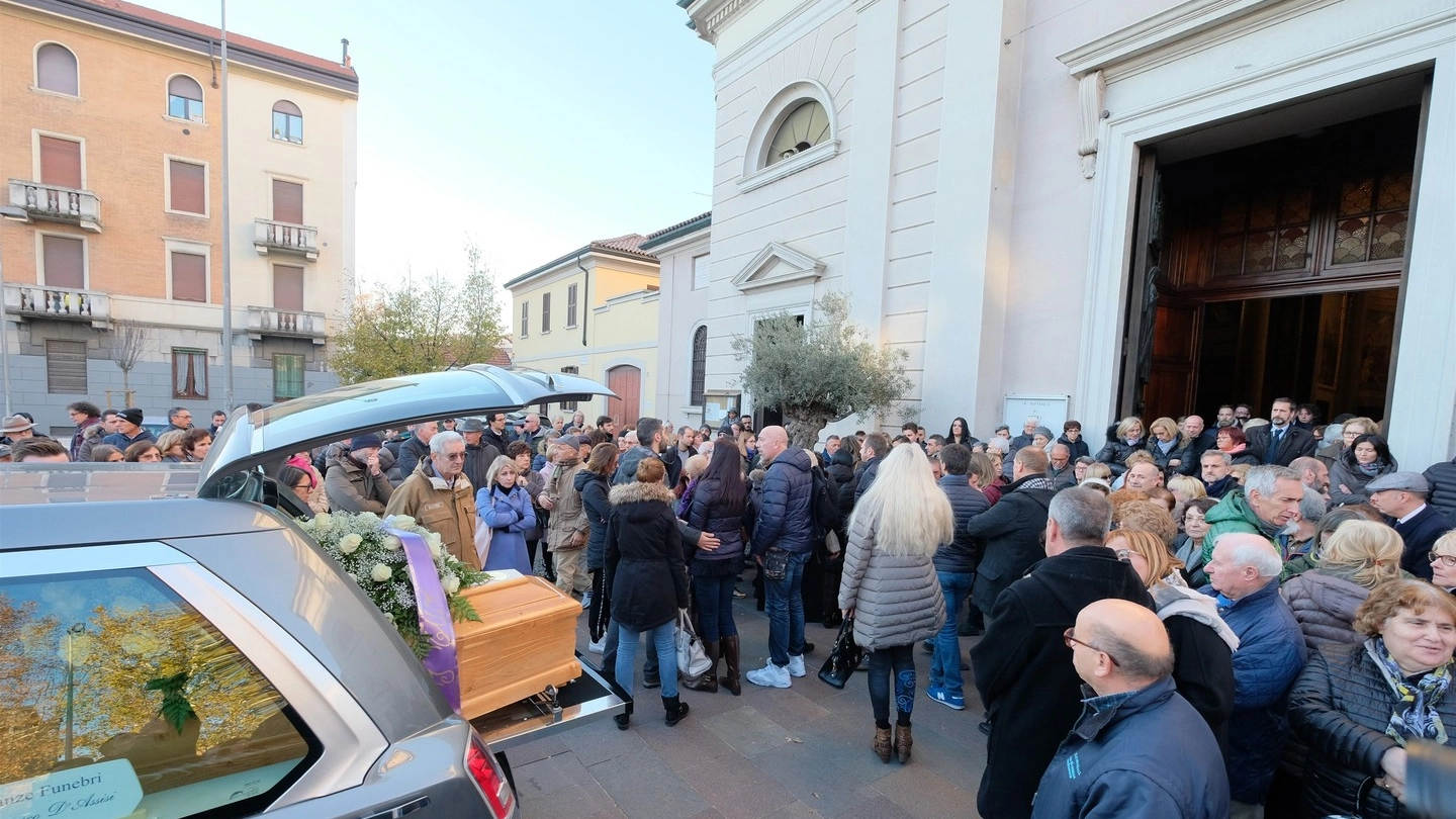 I funerali di Marilena Negri (Newpress)