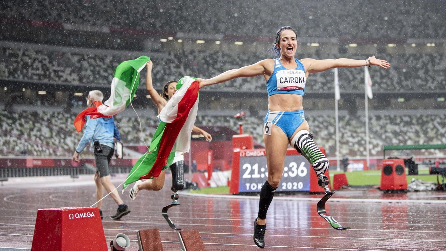 Martina Caironi, medaglia d'argento alle Paralimpiadi di Tokyo