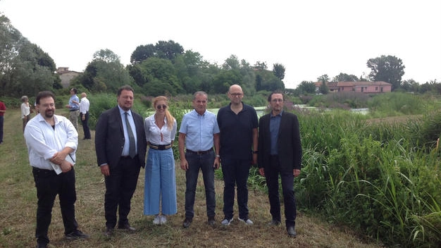 La delegazione della Regione Lombardia in visita a Parabiago 