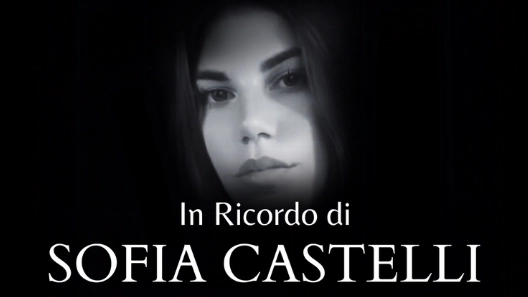 L'immagine di Sofia Castelli, 20 anni, utilizzata sul sito del Comune per la fiaccolata