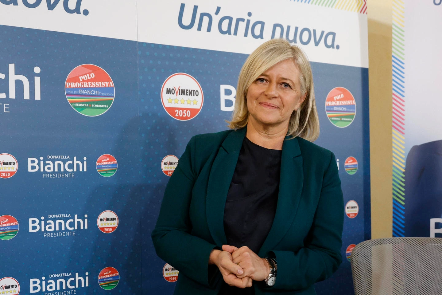 La candidata del M5S alle elezioni regionali del Lazio, Donatella Bianchi