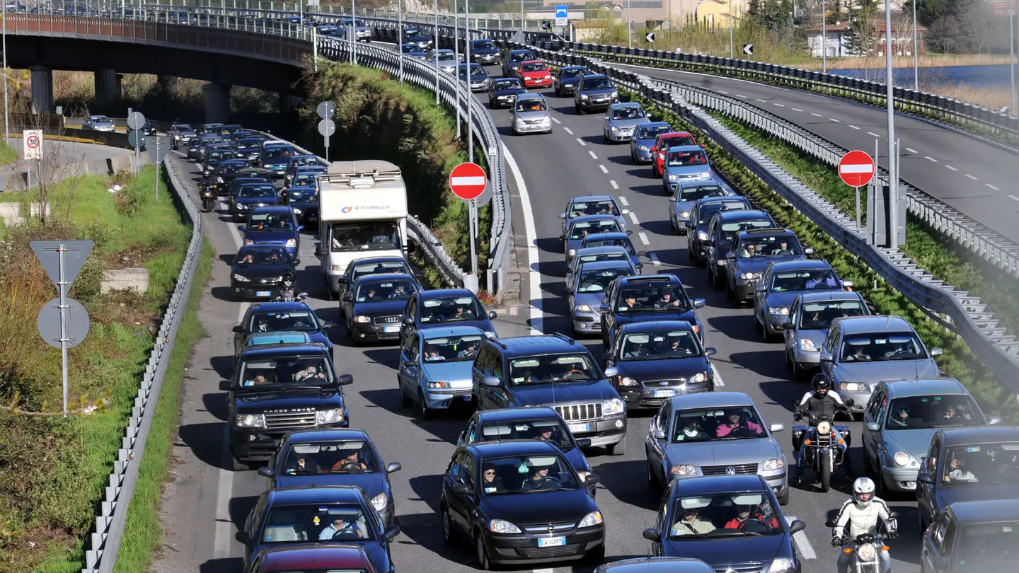 Il traffico sulla statale 36 