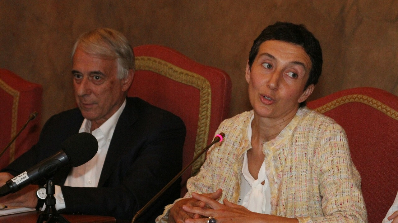 L'incontro con la stampa per presentare il nuovo vicesindaco, Francesca Balzani (Foto Omnimilano)