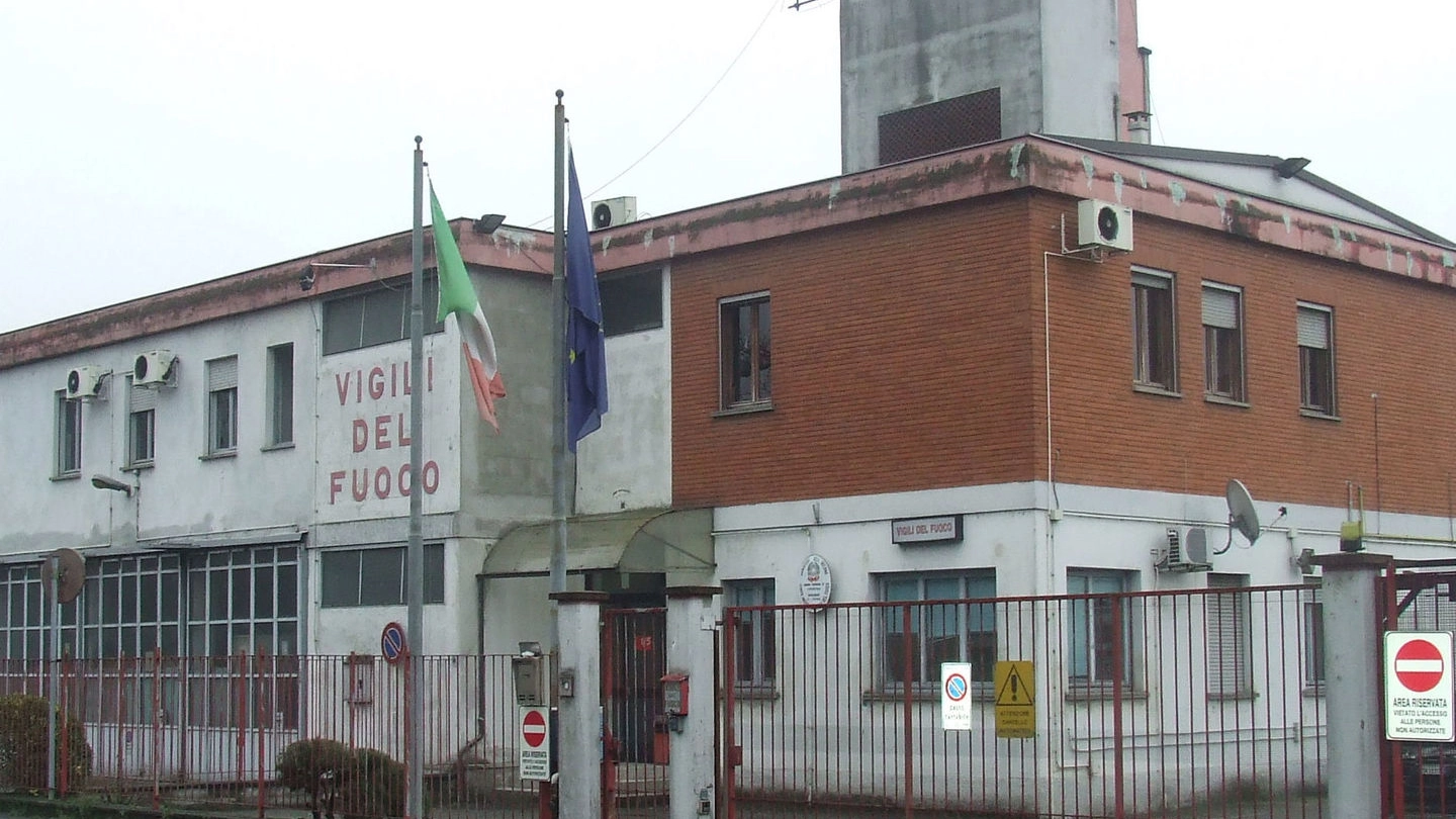 L'attuale caserma dei vigili del fuoco L'attuale caserma dei vigili del fuoco