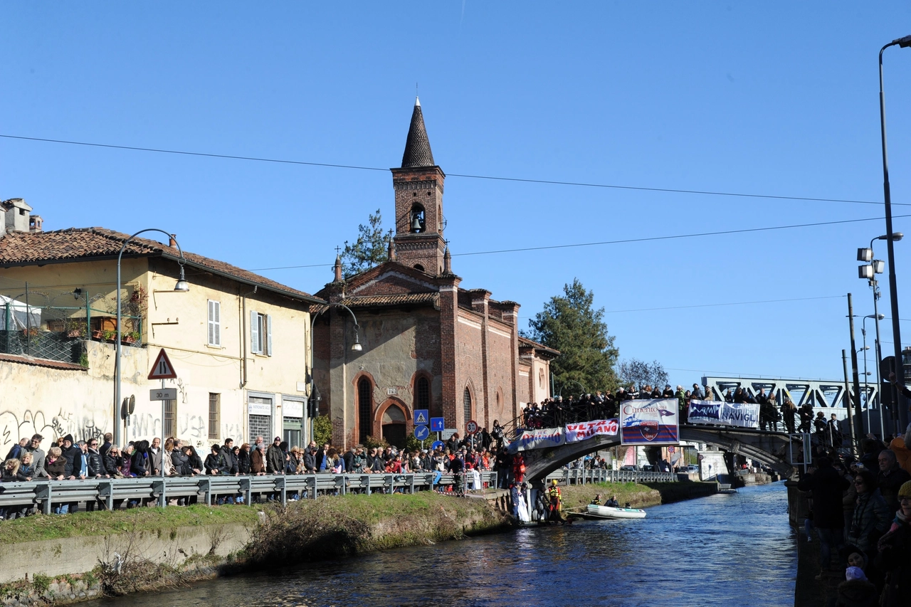 Uno scorcio dei Navigli a Milano