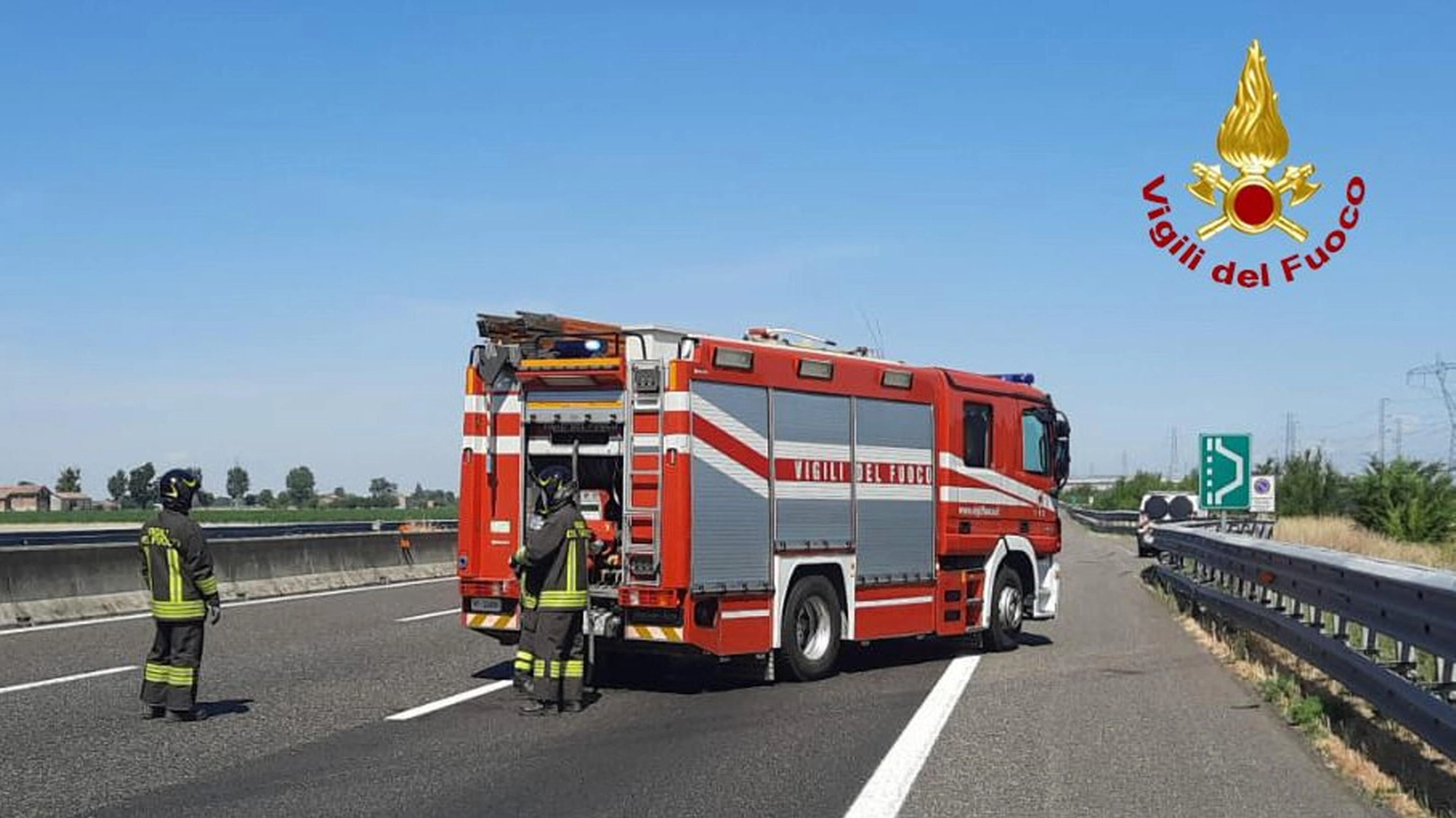 Incidente in A1 nel Piacentino