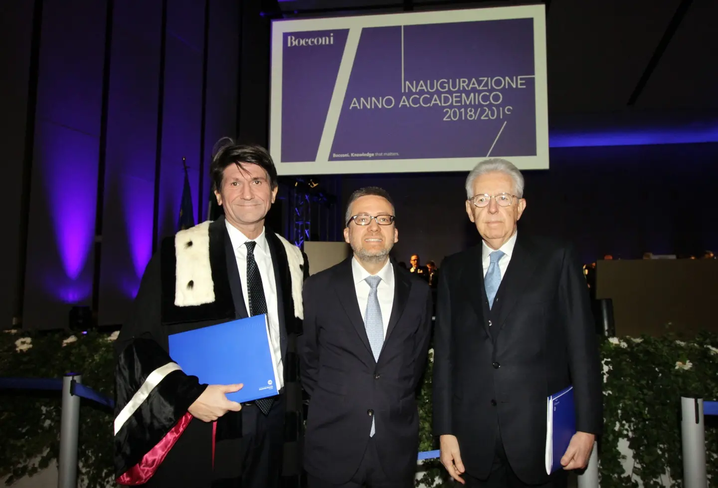 Bocconi, inaugurato l'anno accademico: "Da qui contributo allo sviluppo del Paese" /FOTO