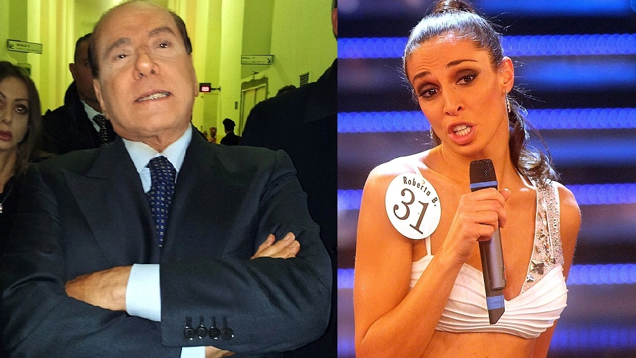 Silvio Berlusconi e Roberta Bonasia