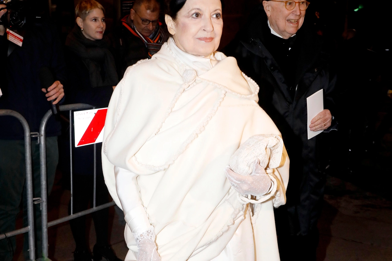 Carla Fracci alla Prima della Scala