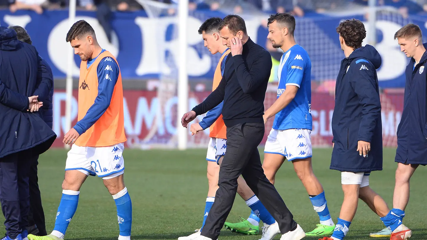 Daniele Gastaldello dopo la sconfitta col Bari