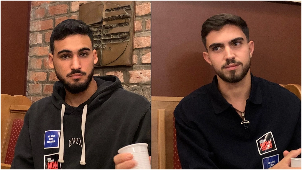 Amit Arusi e Shlomi Shushan, 21 anni, sopravvissuti al massacro del rave in Israele Amit Arusi e Shlomi Shushan, 21 anni, sopravvissuti al massacro del rave in Israele