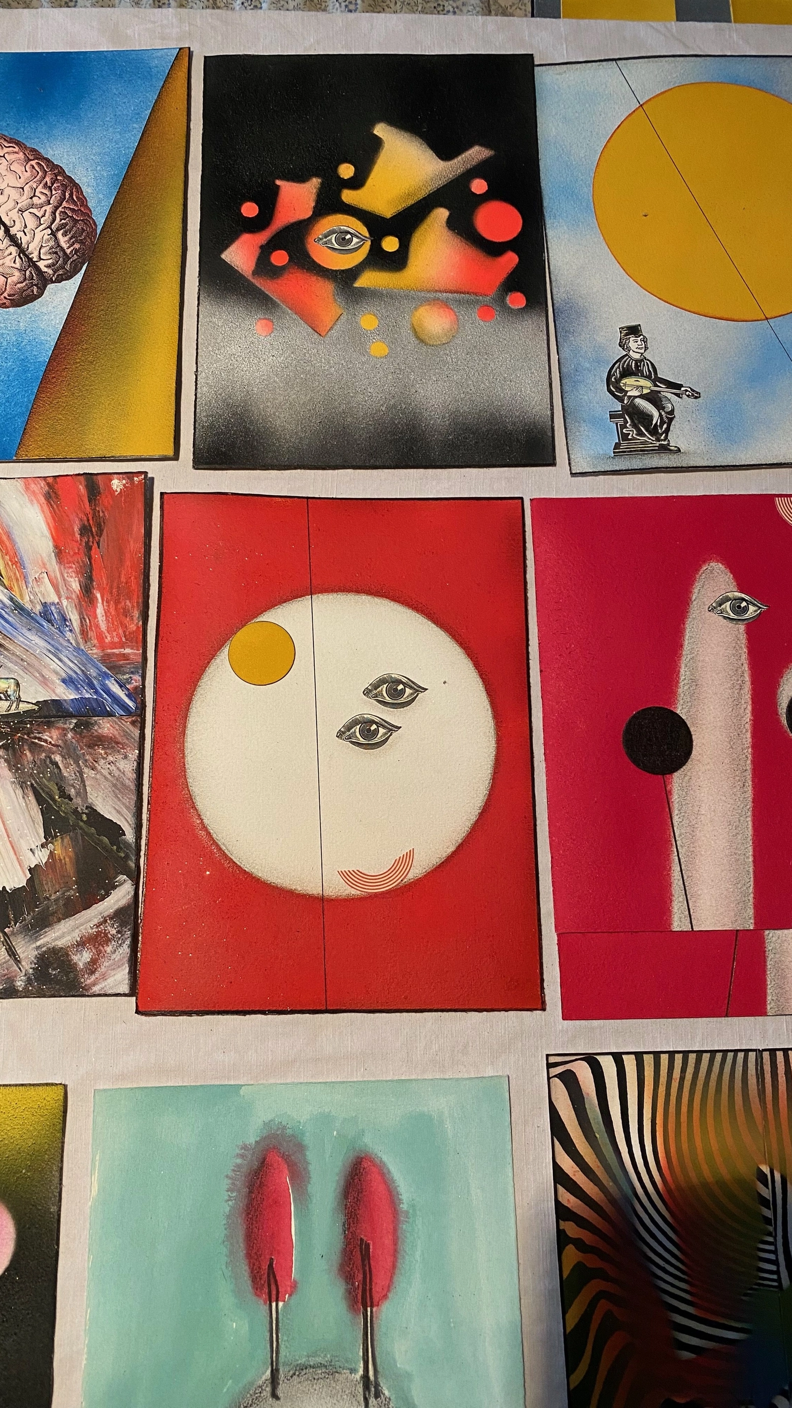 Alcune opere di Alberto Casiraghy