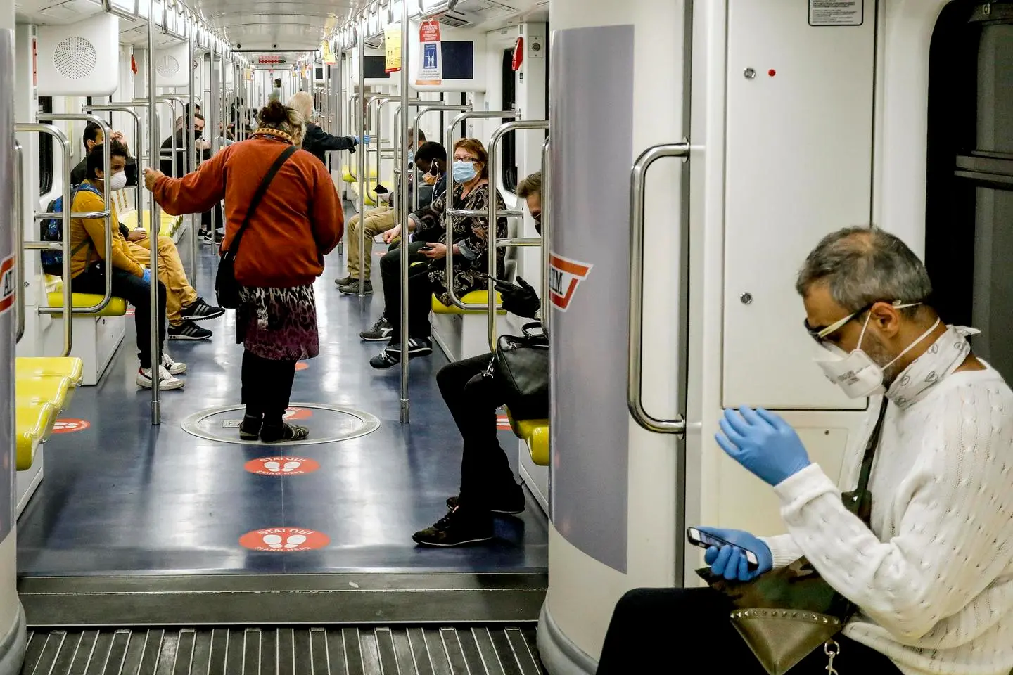 Affluenza in metrò in diretta sull’App
