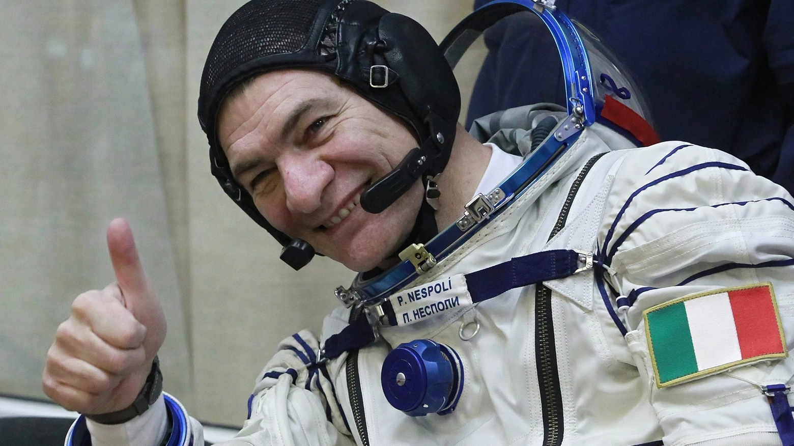 L'astronauta Paolo Nespoli