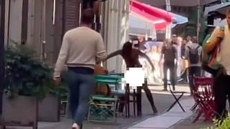 L'uomo nudo che ha terrorizzato Brera nel pomeriggio (Milanobelladadio)