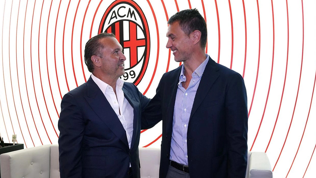 Gerry Cardinale e Paolo Maldini 