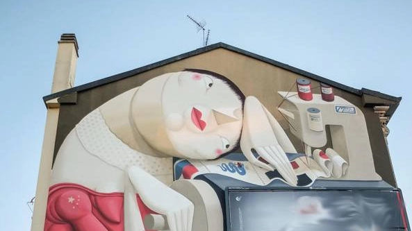 Il murales Zed1 a Milano