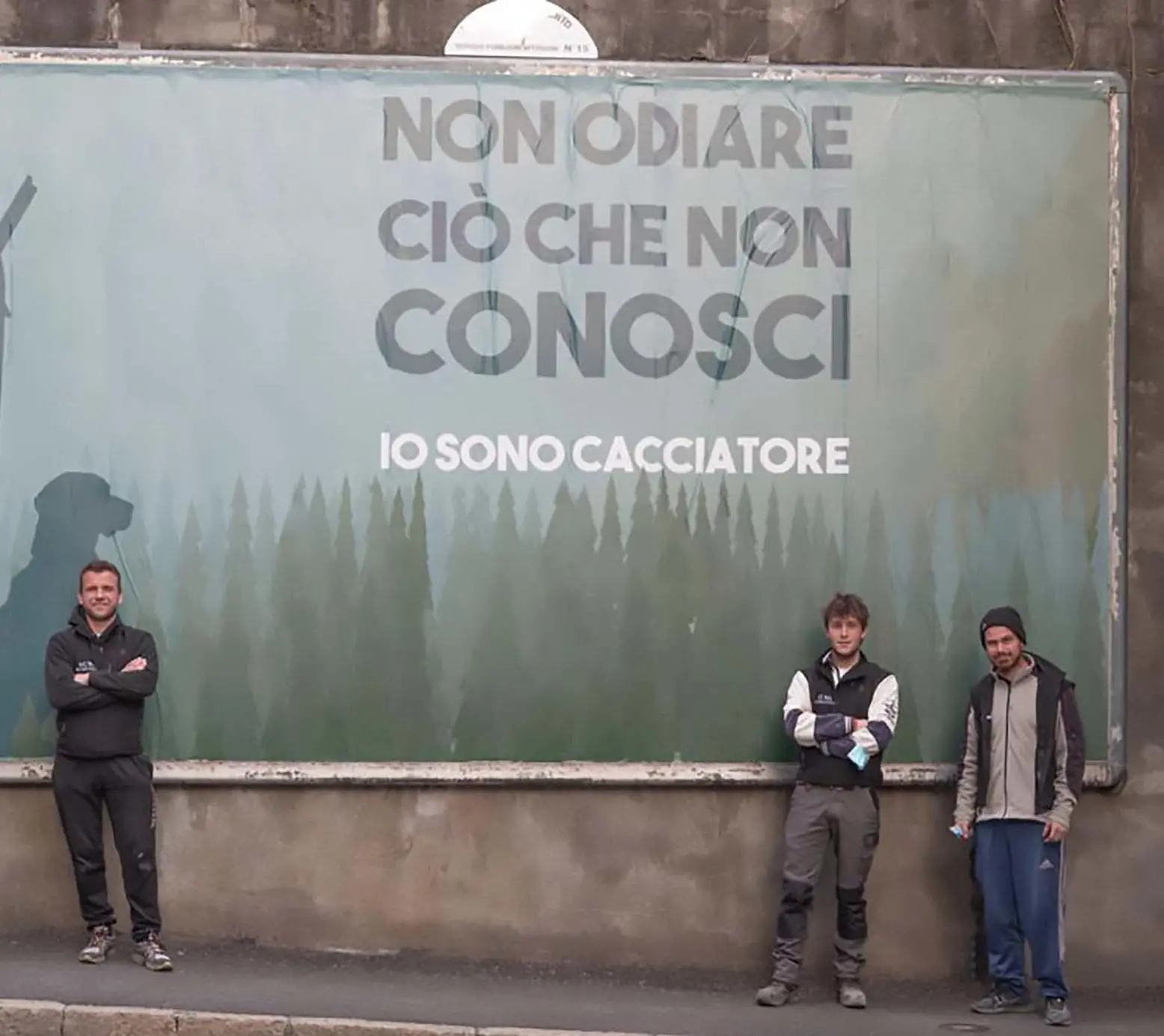 Campagna dei cacciatori "Basta bugie su di noi"