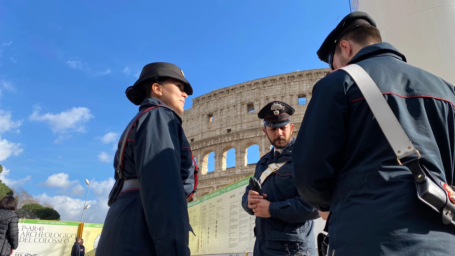 Carabinieri a Roma