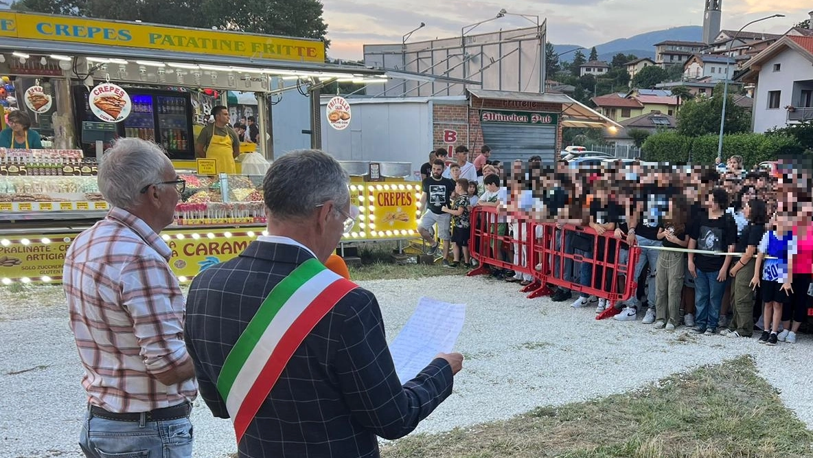 Inaugurazione luna park di Luino