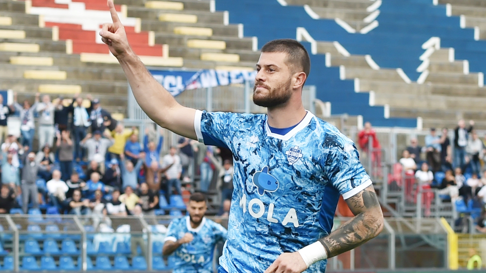 Como-Palermo 1-1, Cerri pareggia su rigore al Sinigaglia