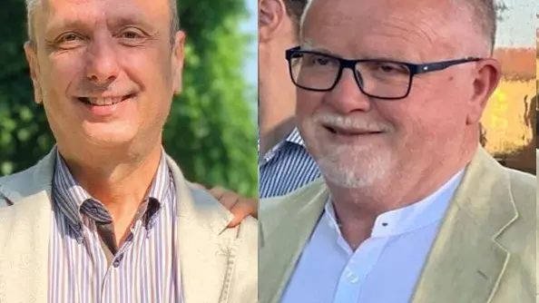 Pietro Ottaviani e Osvaldo Coghi