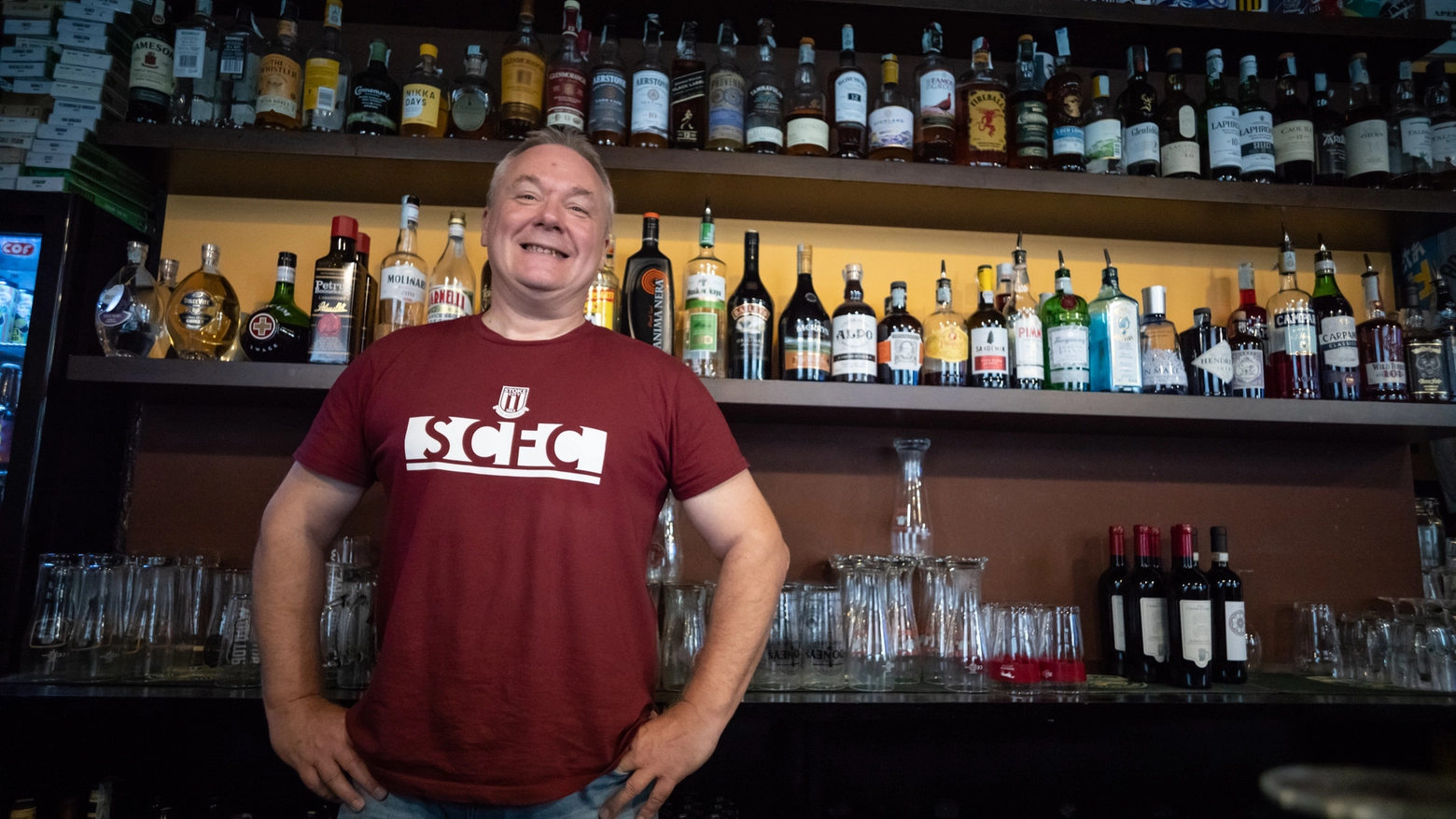 Alessandro Polenghi proprietario del Bootleg