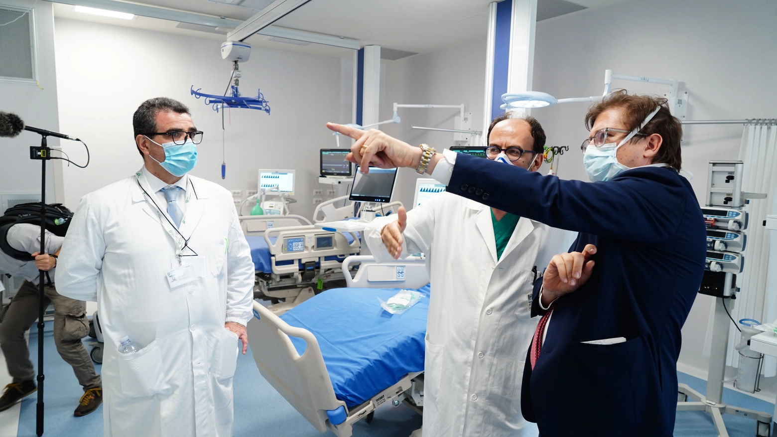 Inaugurazione nuovo reparto terapia intensiva dell'Ospedale Sacco