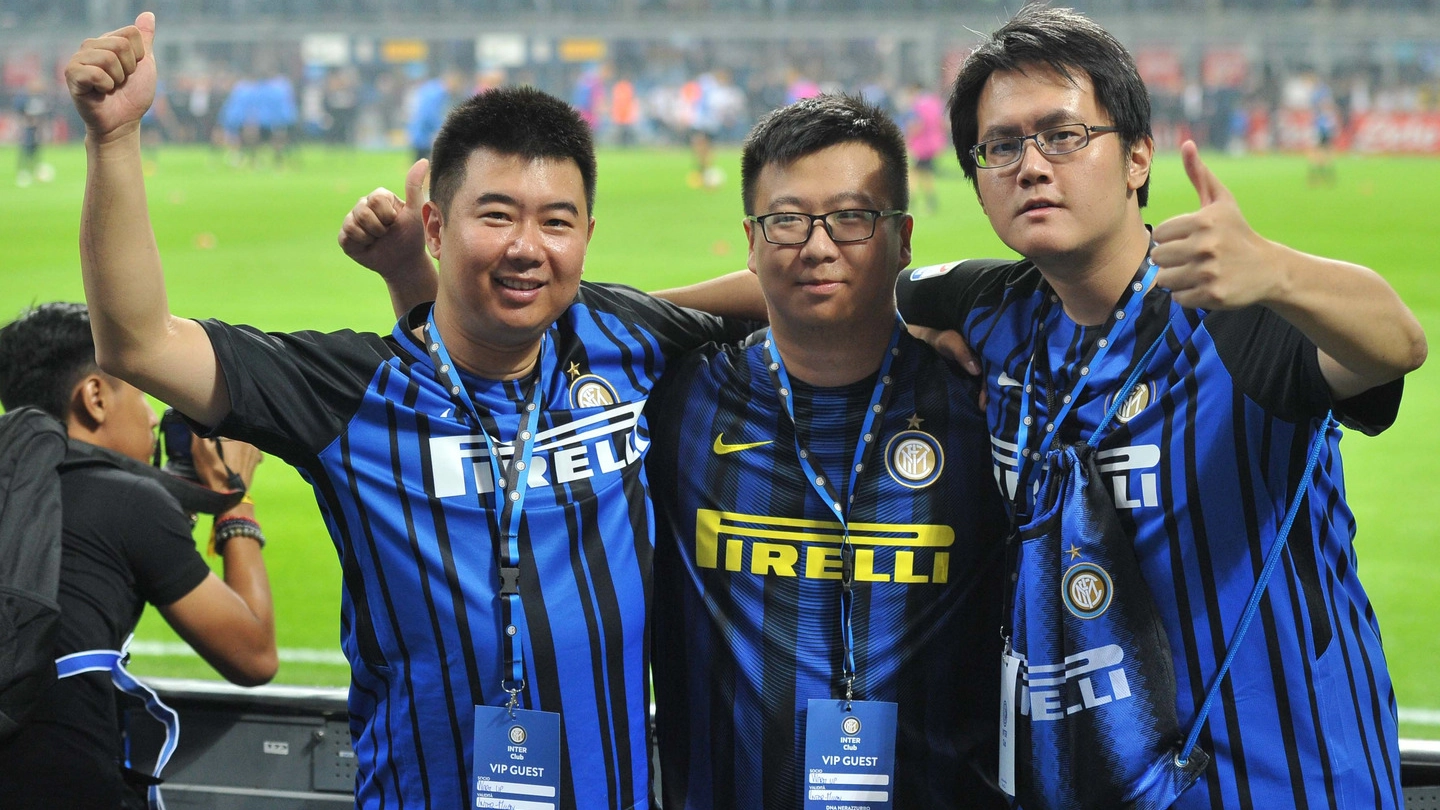 Tifosi cinesi dell'Inter