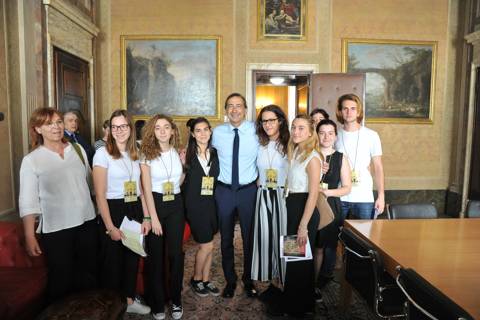 Il sindaco Sala incontra i cittadini a Palazo Marino