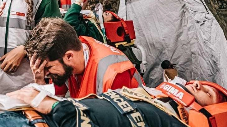 Esercitazione d’emergenza a Solbiate Esercitazione d’emergenza a Solbiate